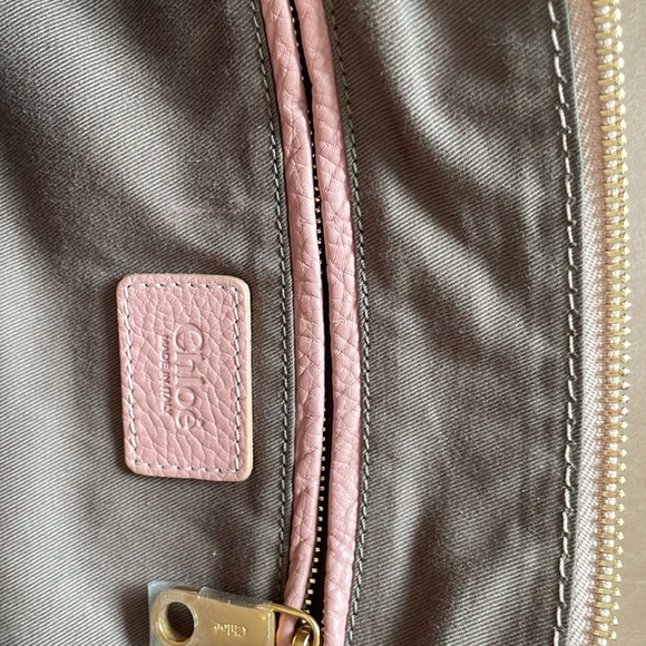 Grained leather Marcie Double Bag. - Picture 2 of 5